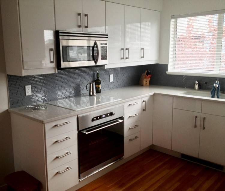 how to install kitchen cabinets on brick wall installing vanilla white