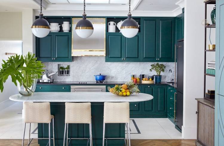 turquoise kitchen decor ideas