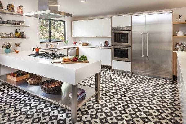 Slate Floor Tile Kitchen Ideas by showyourvote