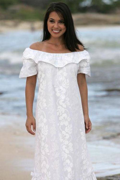 Beach Wedding Dresses, Hawaiian or Beach Themed Wedding