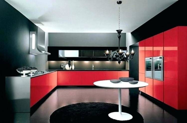 red kitchens ideas