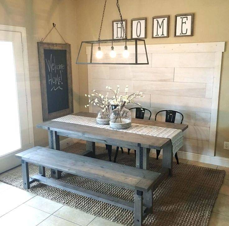 20 Industrial Home Decor Ideas Farmhouse Dining Room Table