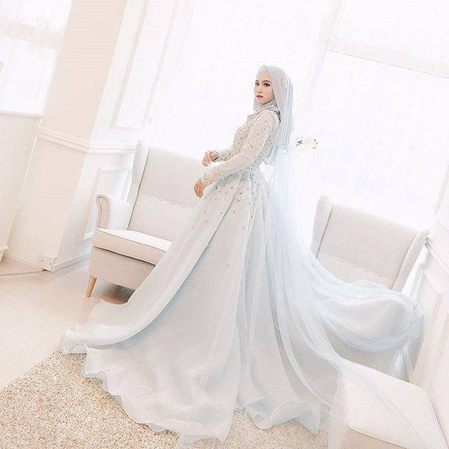 Hijab Style Turkish Islamic Wedding Dress 2016 Women Robe De Mariage  Champagne Ball Gown Muslim Bridal Dresses Arabia Kaftan Ball Gowns For Sale  Ball Gowns